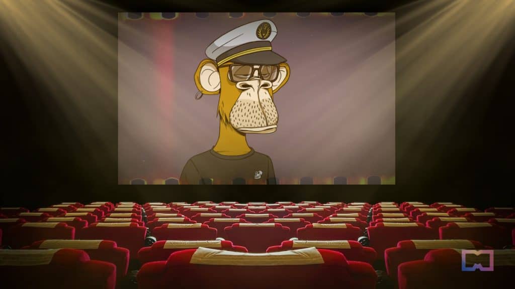 A Bored Ape Yacht Club #2758 has landed a movie agreement.