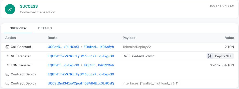 Telegram's initiative to test NFT gifting along with the upcoming minting operations on TON’s blockchain showcases the ecosystem's growing functionality.