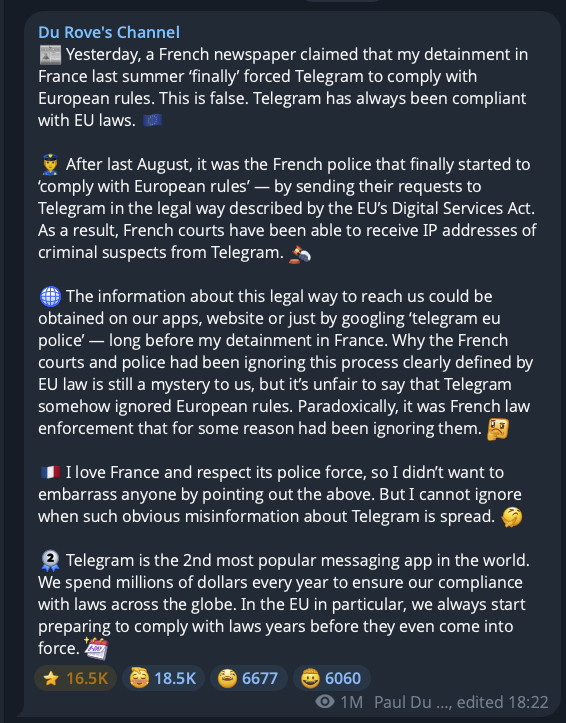 Durov’s clearer legal position is helping to smooth out the uncertainties around TON. A more favorable regulatory context is essential for enhancing investor confidence.