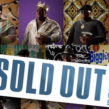 The Biggie Smalls NFT collection sold out in less than ten minutes