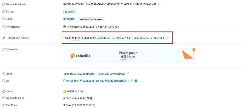 https://x.com/PeckShieldAlert/status/1767816426407256512?s=20