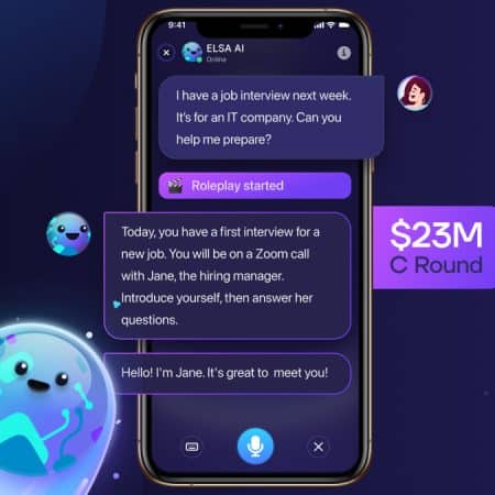 ELSA secures $23M to broaden its generative AI-driven language learning platform.