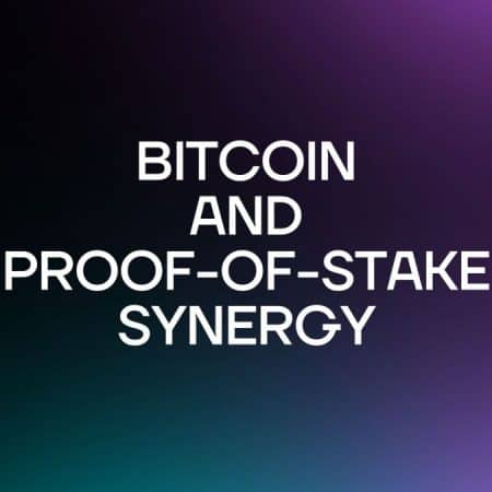 Bitcoin and proof-of-stake complement each other and exhibit a 'synergy'