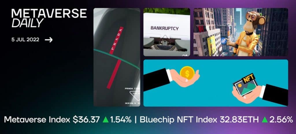 The Metaverse Daily for July 5, 2022