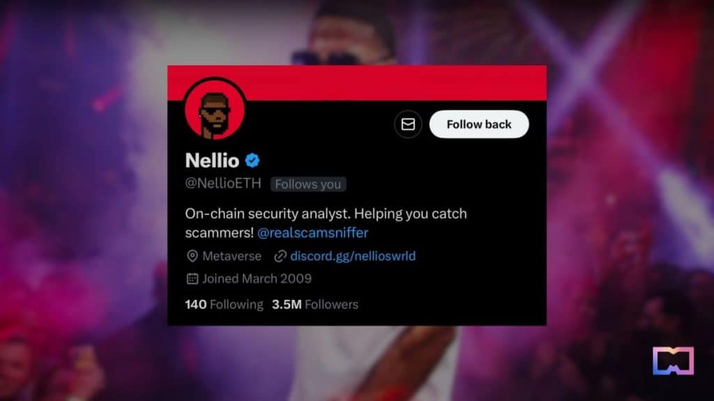 Nelly's Twitter presence has been compromised by a group of hackers.