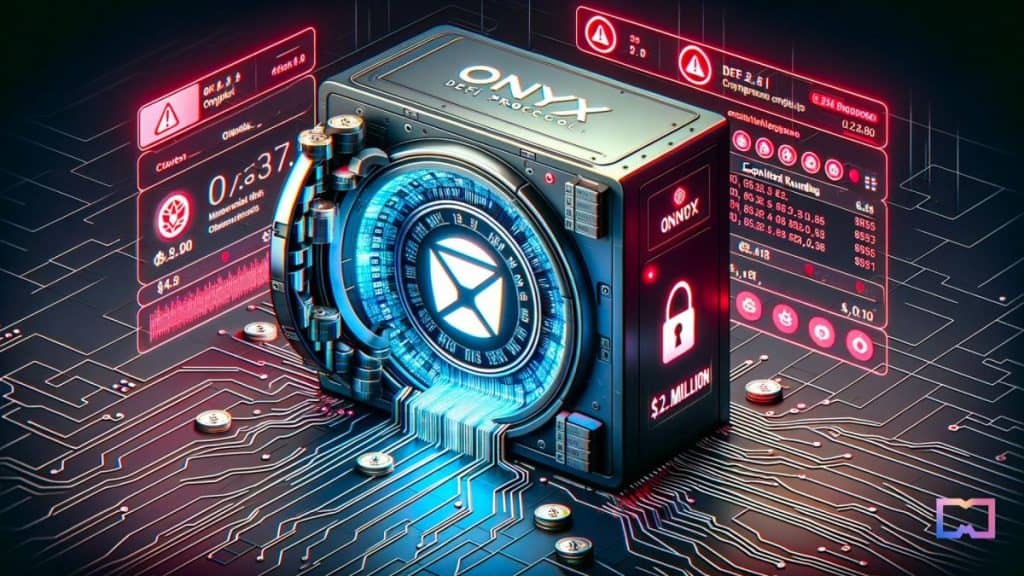 The Onyx Protocol's security was compromised, leading to a loss of $2.1 million due to a flaw stemming from rounding issues.