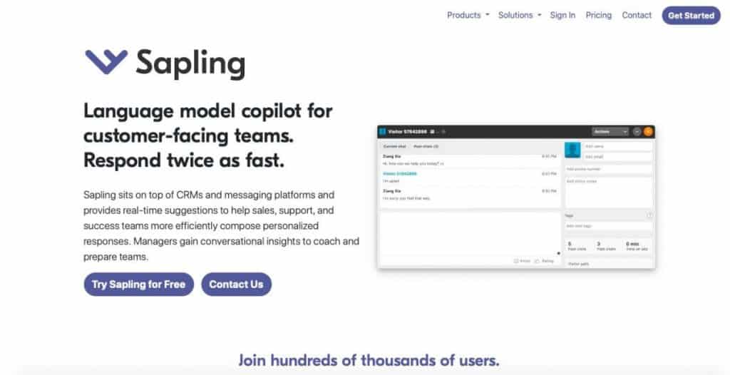 sapling ai