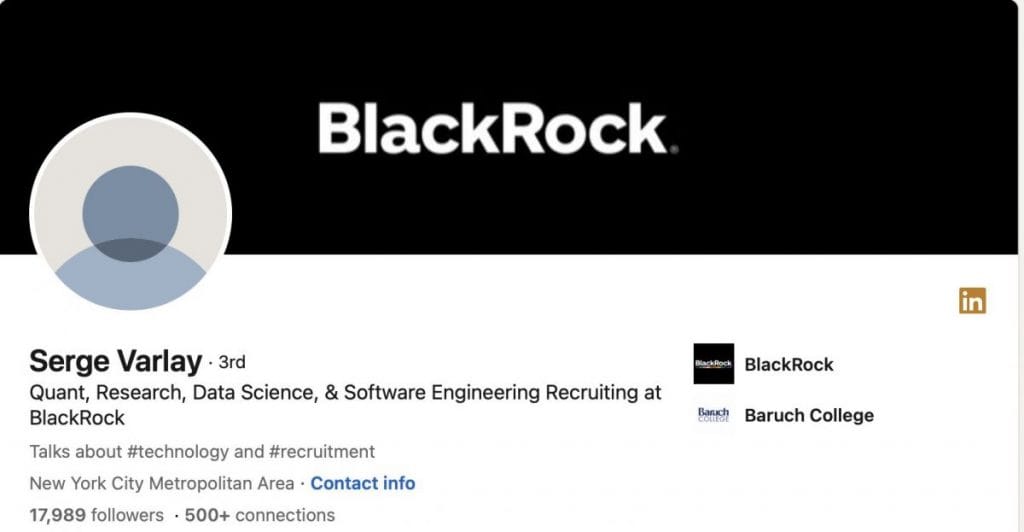BlackRock Recruiter Says The Asset Giant Controls Politicians While BlackRock is Set to Launch Bitcoin ETF