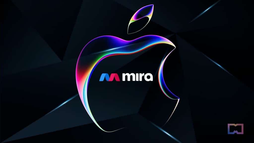 Mira, a startup in the augmented reality headset sector, has been brought into the Apple family for an unknown sum.