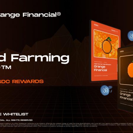 Orange Financial is set to introduce an innovative yield farming treasury that will offer stablecoin rewards specifically for NFT holders.