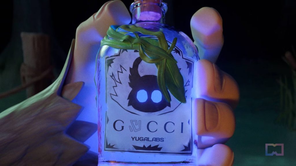 Gucci's Collaboration with Yuga Labs of BAYC Fame