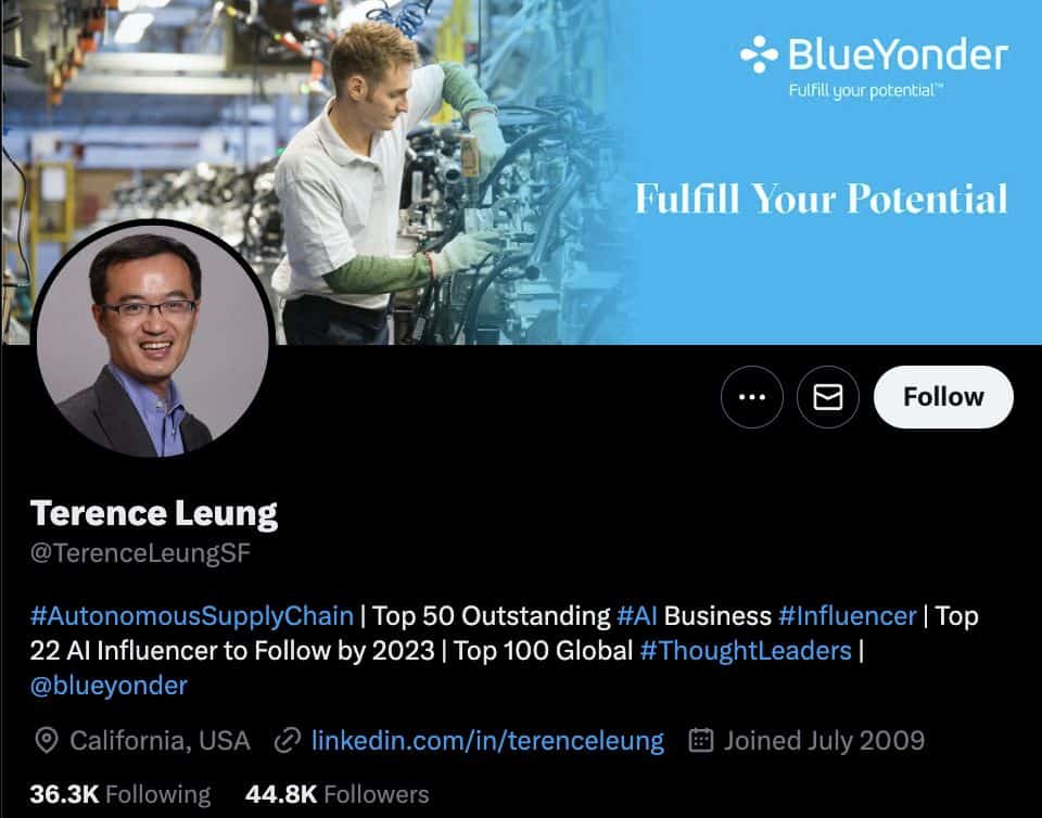 Honored to be mentioned by