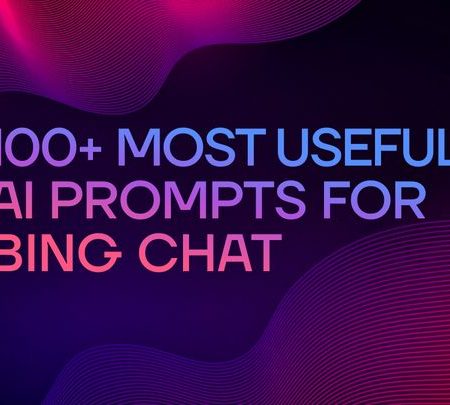 Over 100 of the most beneficial AI prompts for Bing Chat to utilize in 2023.