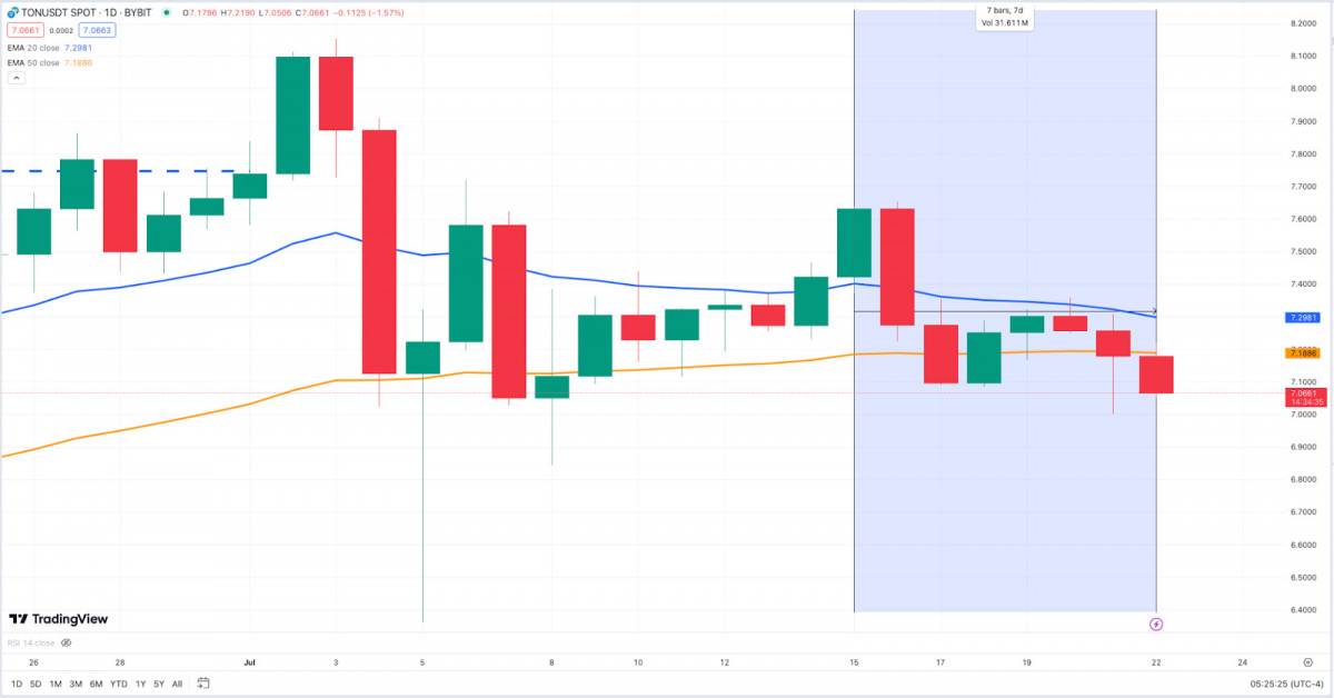 Is Toncoin poised for a rise or a fall? TON analysis for investors.