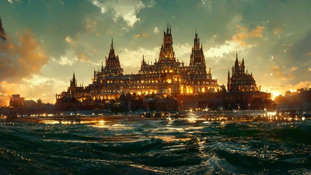 Picture the Earth post-human extinction, a fresh start where nature reasserts its dominance over the planet, embodying tranquility and balance in its rebirth.