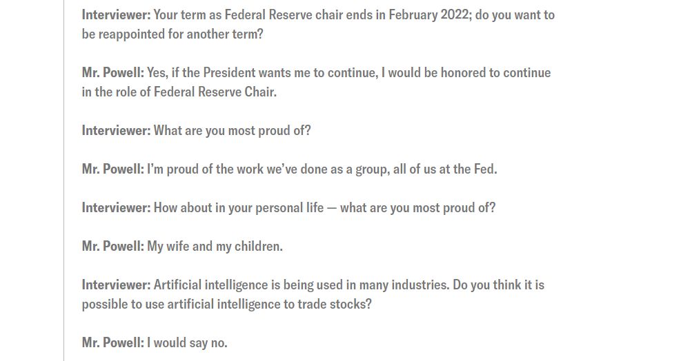 Jerome Powell Bot