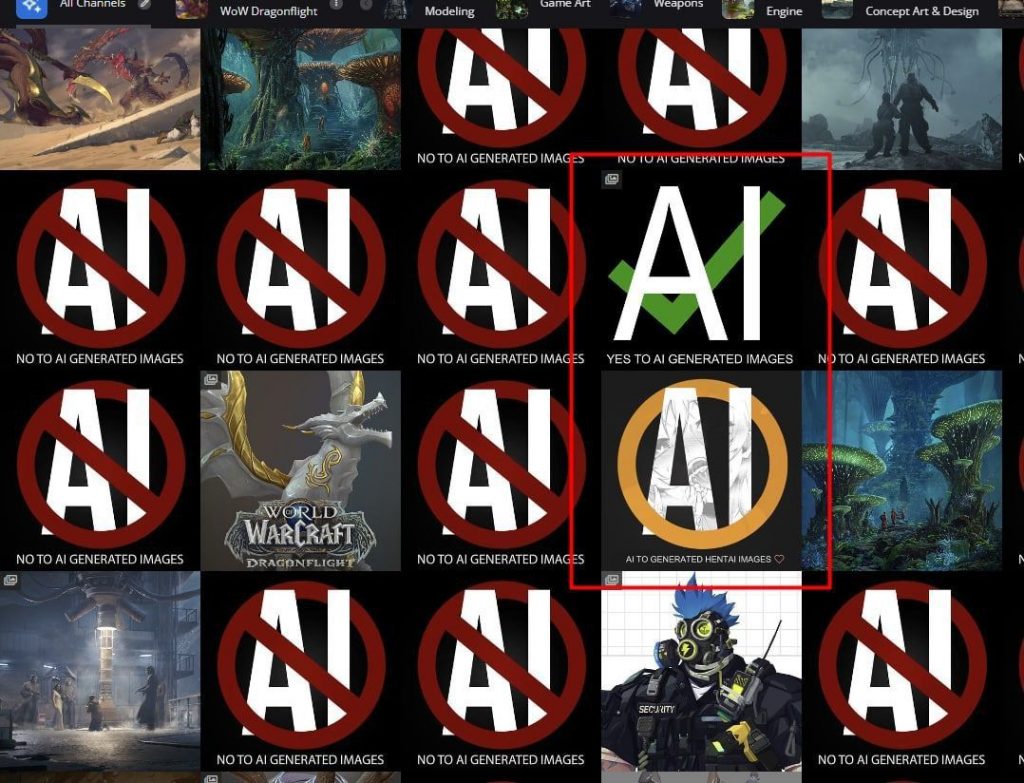 Community members on ArtStation are voicing their anger over the ongoing presence of AI-generated content.