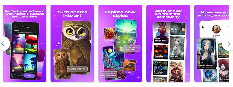WOMBO - A creative app that leverages AI to produce impressive visuals
