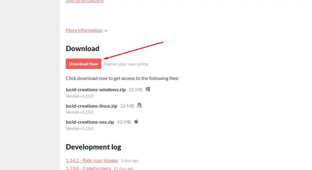 Download the client for Windows