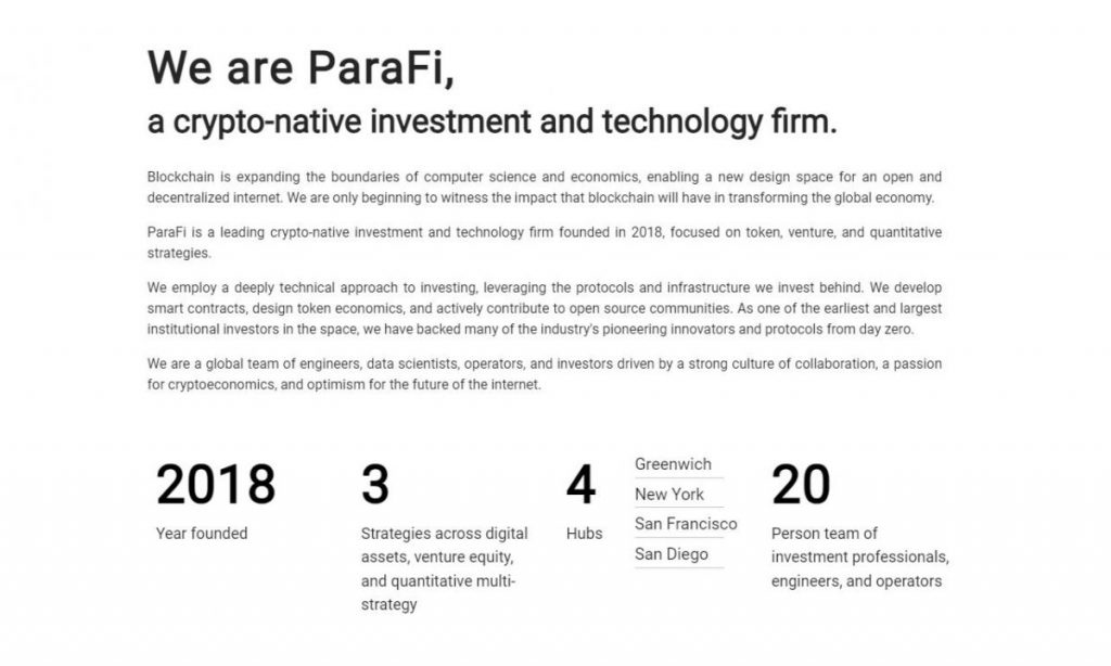 ParaFi Capital