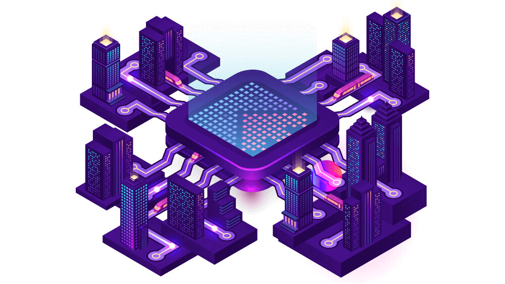 Tech illustration sourced from the MetaEstate website