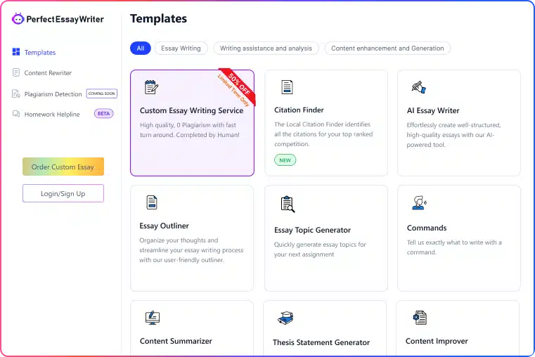 7 Best AI Essay Generators