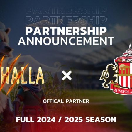 Valhalla has entered into a partnership with Sunderland AFC, marking a significant collaboration for the entire 2024-2025 season.