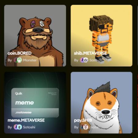 The NFT domain market has rolled out the ability to mint .metaverse and .VR domain names.
